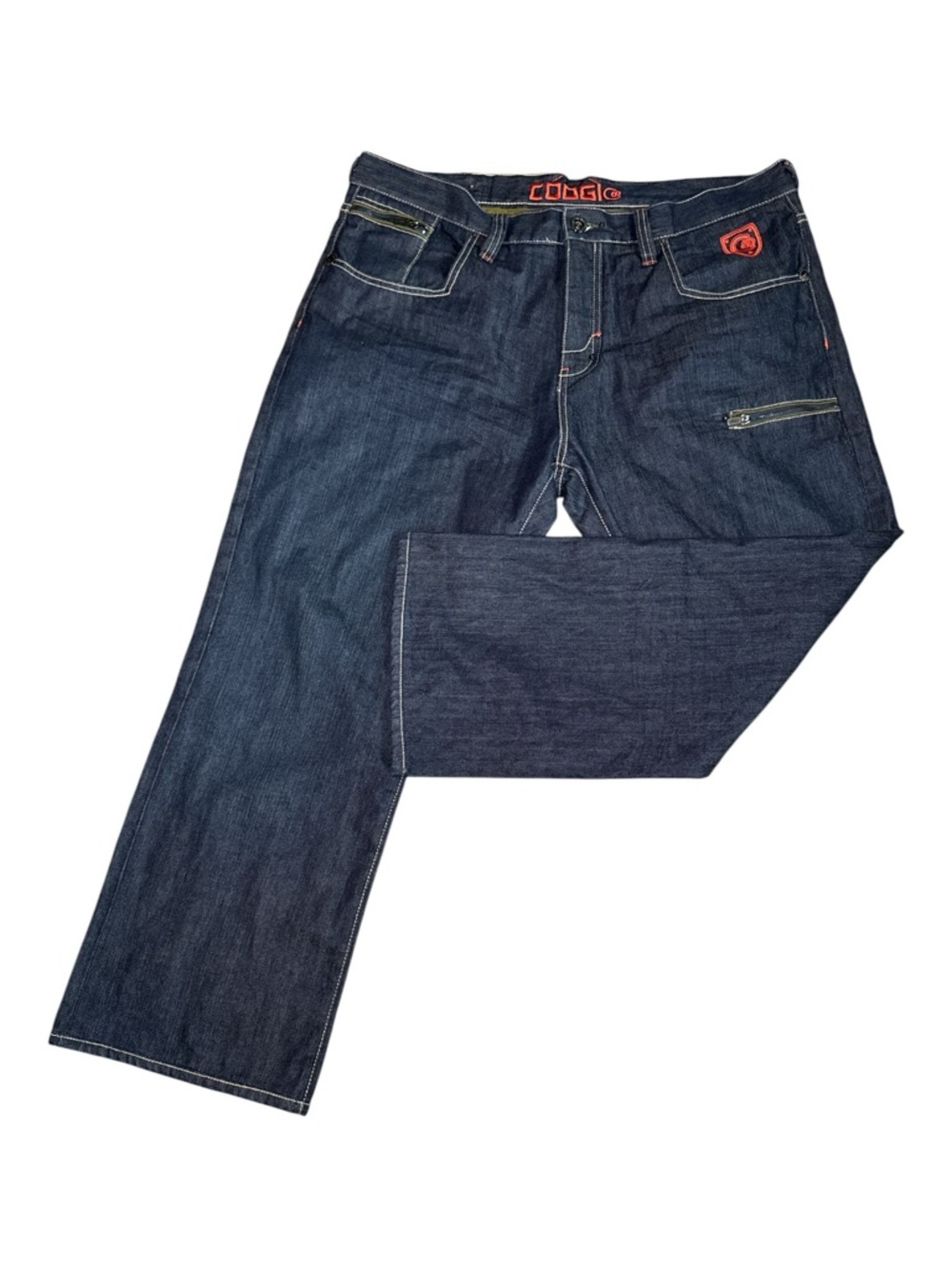 Y2K Coogi Australia Men's Vintage Baggy Denim Jeans Size 40